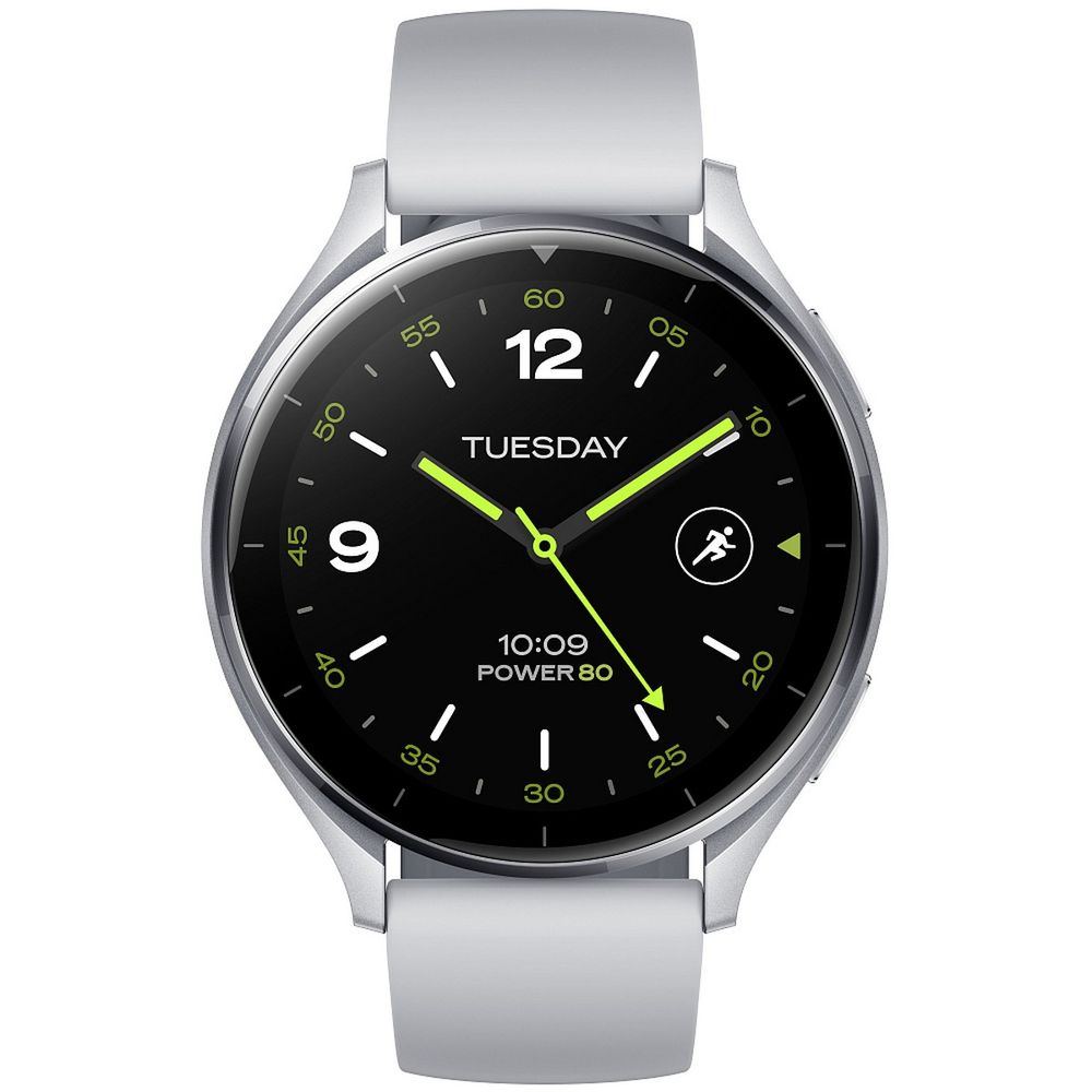 Смарт-часы Xiaomi Watch 2 Silver Case with Gray TPU Strap