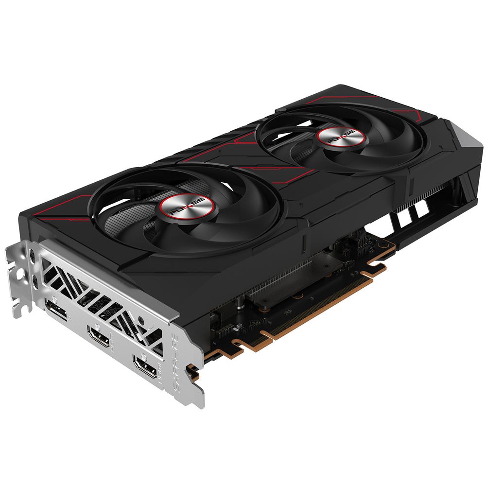 Видеокарта Sapphire RX9060XT PULSE OC 8GB GDDR6 128bit DP 2xHDMI 2FAN RTL