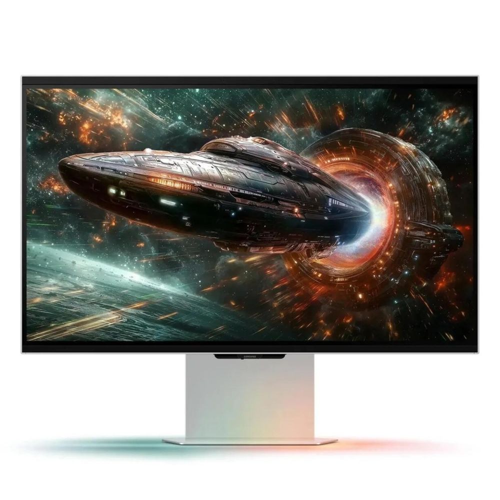 LS27FG900XIXCI - Игровой монитор Odyssey 3D G90XF 4K 27" SAMSUNG LS27FG900XIXCI IPS 4K 3840x2160, РЕЖИМ 3D БЕЗ ОЧКОВ, 165Hz 1мс 350кд/м2 1000:1 2xHDMI 1xDP 2xUSB3.1 Колонки 2x5W 178°(Г)/178°(В),  Регулируемая по высоте подставка 120мм, Поворот Экрана PIVOT, Черный с Подсветкой