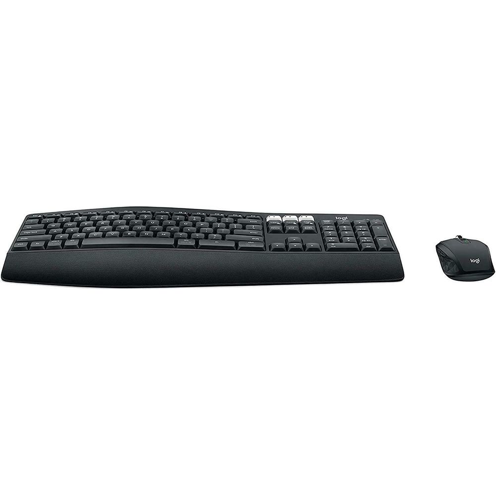 Комплект клавиатура и мышь Logitech MK850 Performance |920-008232| клавиатура черная, мультимедийная, |920-008232| 107 клавиш, мышь черная, оптическая, 8 кнопок, 2.4GHz, USB-ресивер (066939)