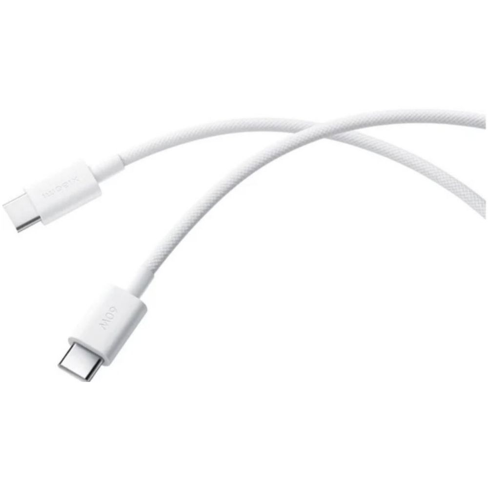 Кабель Xiaomi BHR0878GL, USB Type-C (m) - USB Type-C (m), 1м, 3A, белый