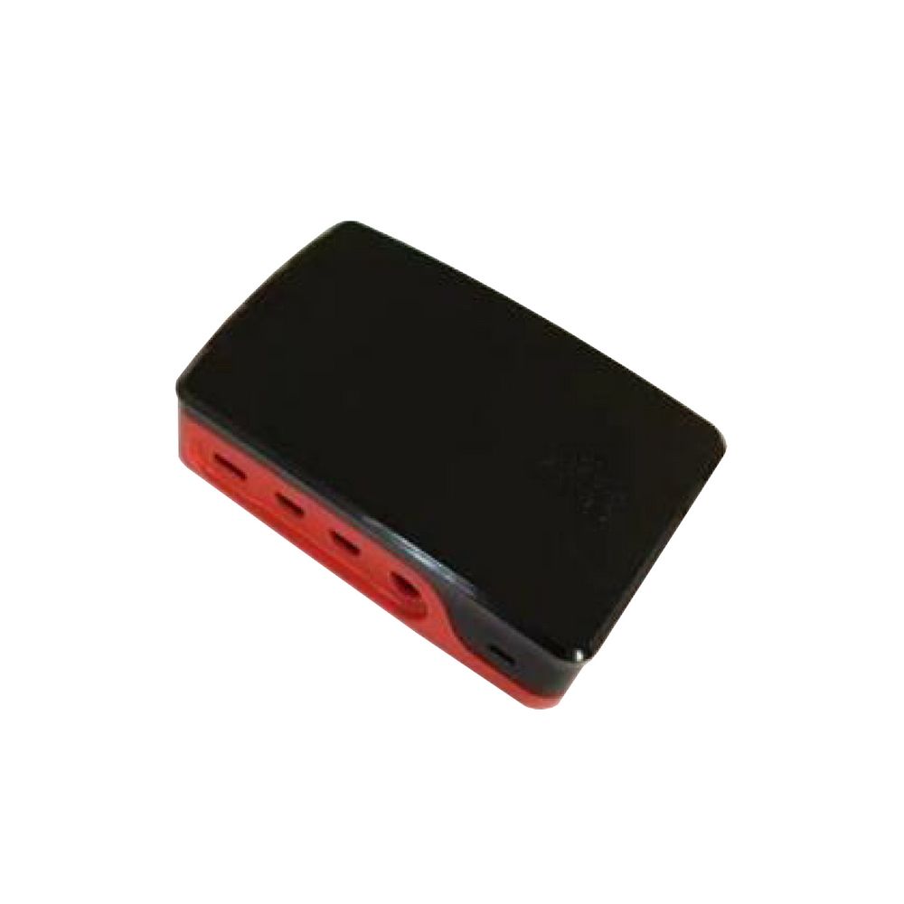 Корпус для одноплатного компьютера ACD Black+Red ABS Case for Raspberry Pi 4B (RA602)