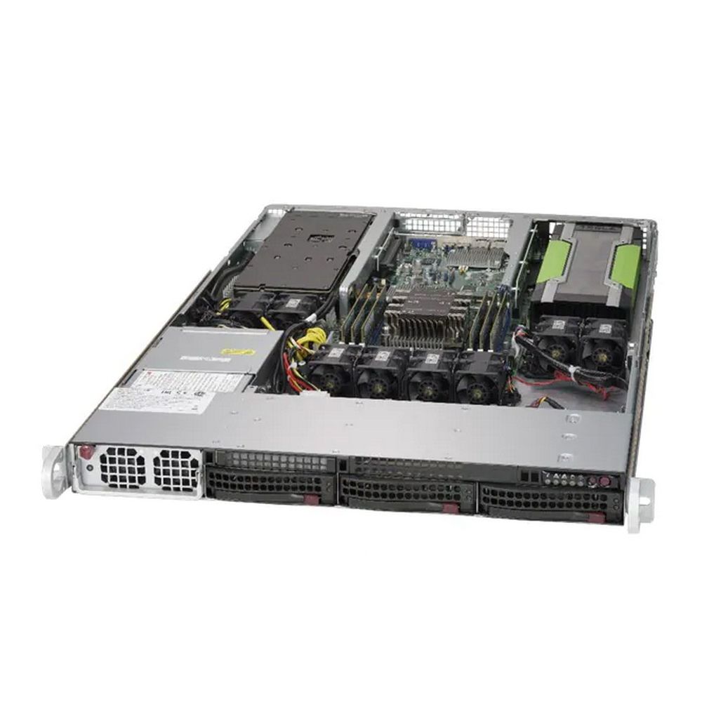 Платформа системного блока SuperMicro SYS-5019GP-TT 1U Rackmount  CSE-818GTS-1K43BP2  X11SPG-TF SATA3 with RAID 0, 1, 5, 10 (293650)