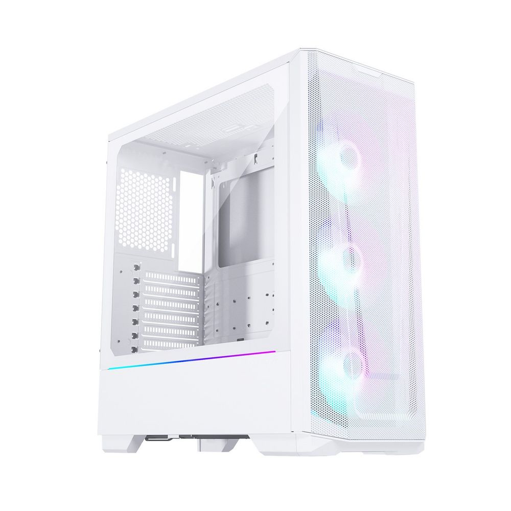Компьютерный корпус PHANTEKS Eclipse G360A, White, 3x120мм ARGB Fan + ARGB Strip, боковая панель Tempered Glass, Mid-Tower / PH-EC360ATG_DMW02_RU