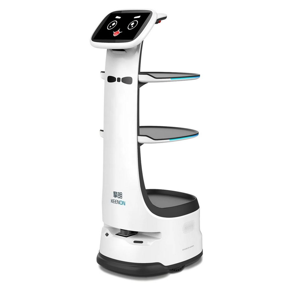 Сервисный робот-доставщик Keenon Robotics модели Dinerbot T8