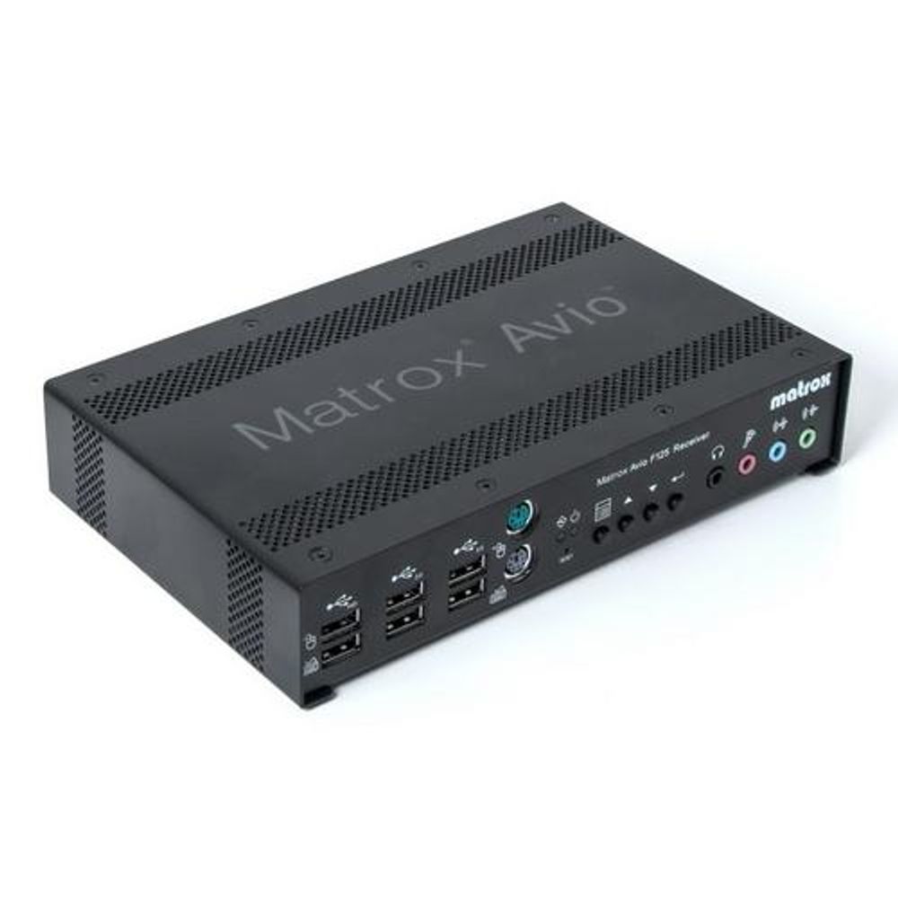 Коммутатор видеосигнала Matrox AV-F125RXF Receiver  Fiber Optic KVM  Extender DUAL display support {4}