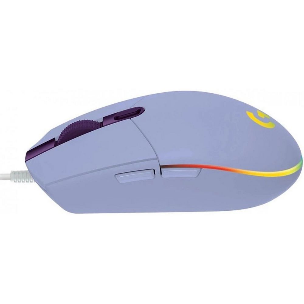 Мышь игровая Logitech G102 Lightsync Lilac (910-005857/910-005854)