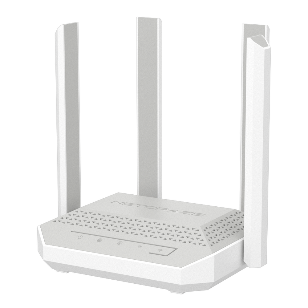 Маршрутизатор (Keenetic)  Netcraze Speedster 4G+ (NC-2911) Гигабитный интернет-центр с модемом 4G+, Mesh Wi-Fi 5 AC1200 и 4-портовым Smart-коммутатором