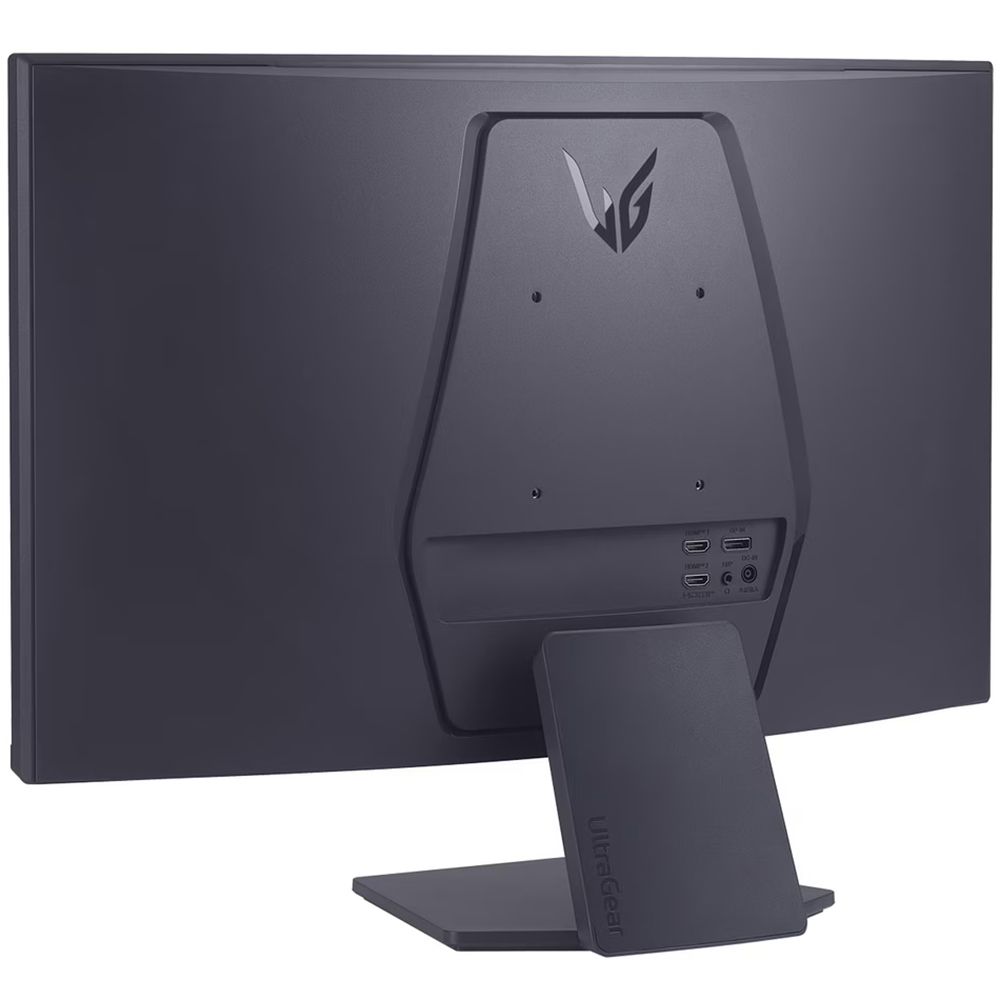 Монитор 27" LG 27GS60QC-B Curved VA, 2560x1440, 180Hz, 1ms, 300сd/m, 3000:1, HDR10 | 2xHDMI(2.0), DP(1.4) | HAS, Swivel, ExPSU, Vesa 100, Black