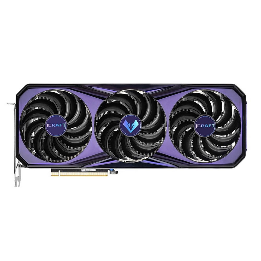 Видеокарта Maxsun ICraft RTX4070 OC 12GB GDDR6X 192-bit DPx2 HDMI 3FAN RTL 