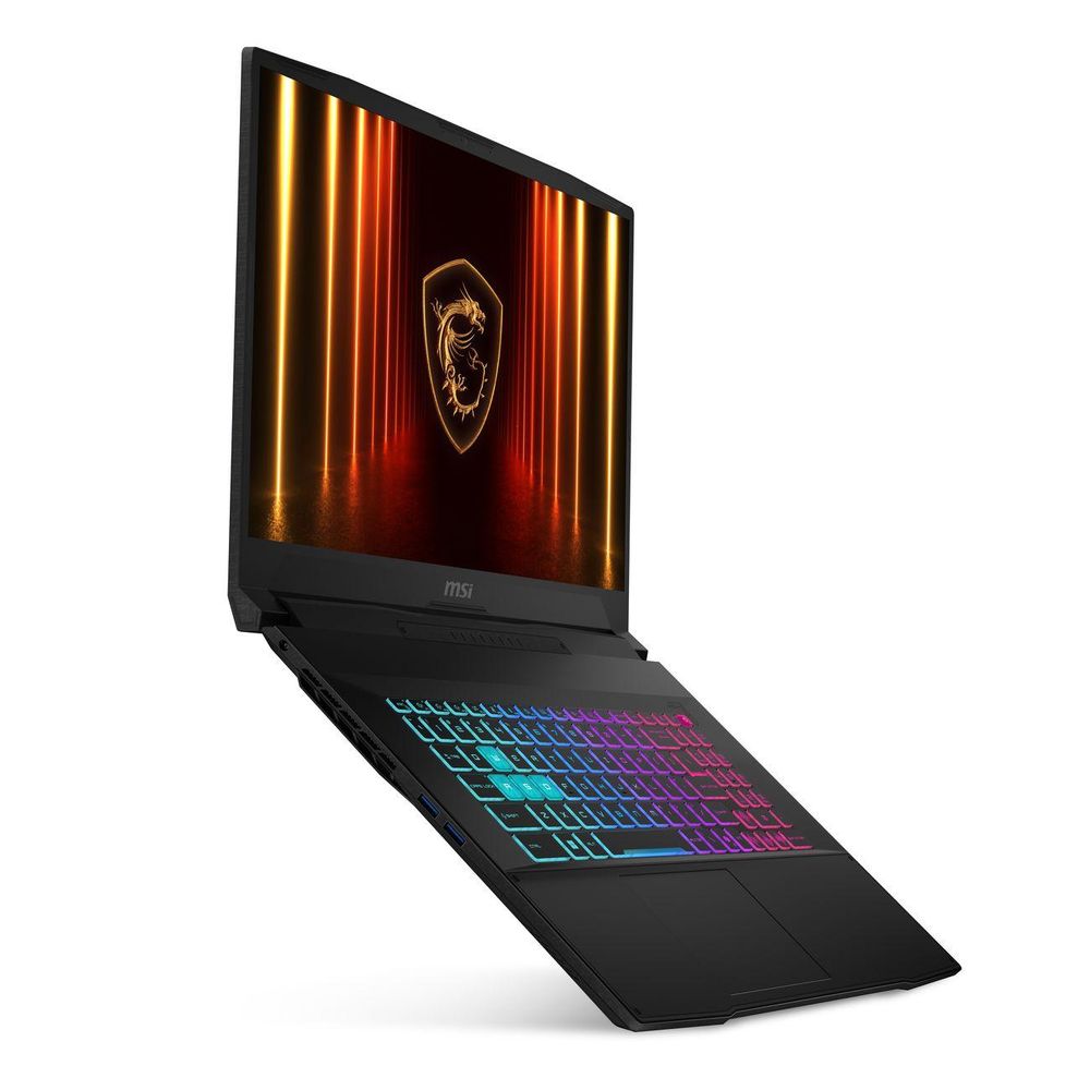 Ноутбук MSI Katana 17 B2RVEK-1617XRU Intel Core 7 240H/16Gb (2*8 D5)/SSD1Tb/RTX4050 6Gb (105W)/17.3/IPS/FHD/1920x1080/144Hz/NoOS/RJ-45/Black/2.6kg