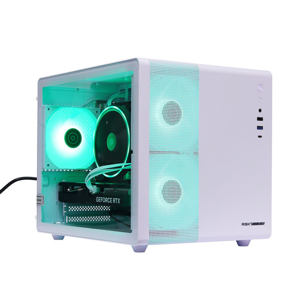 Компьютер Raskat STRIKE 520 (Intel Core i5-12400F, RAM 16Gb, SSD 512Gb, NVIDIA RTX  3050 8Gb, noOS, белый)