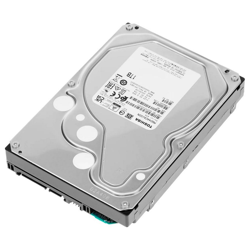 Жесткий диск Toshiba MG04ACA100N, 1TB, 3.5", SATA, 7200rpm, 128MB