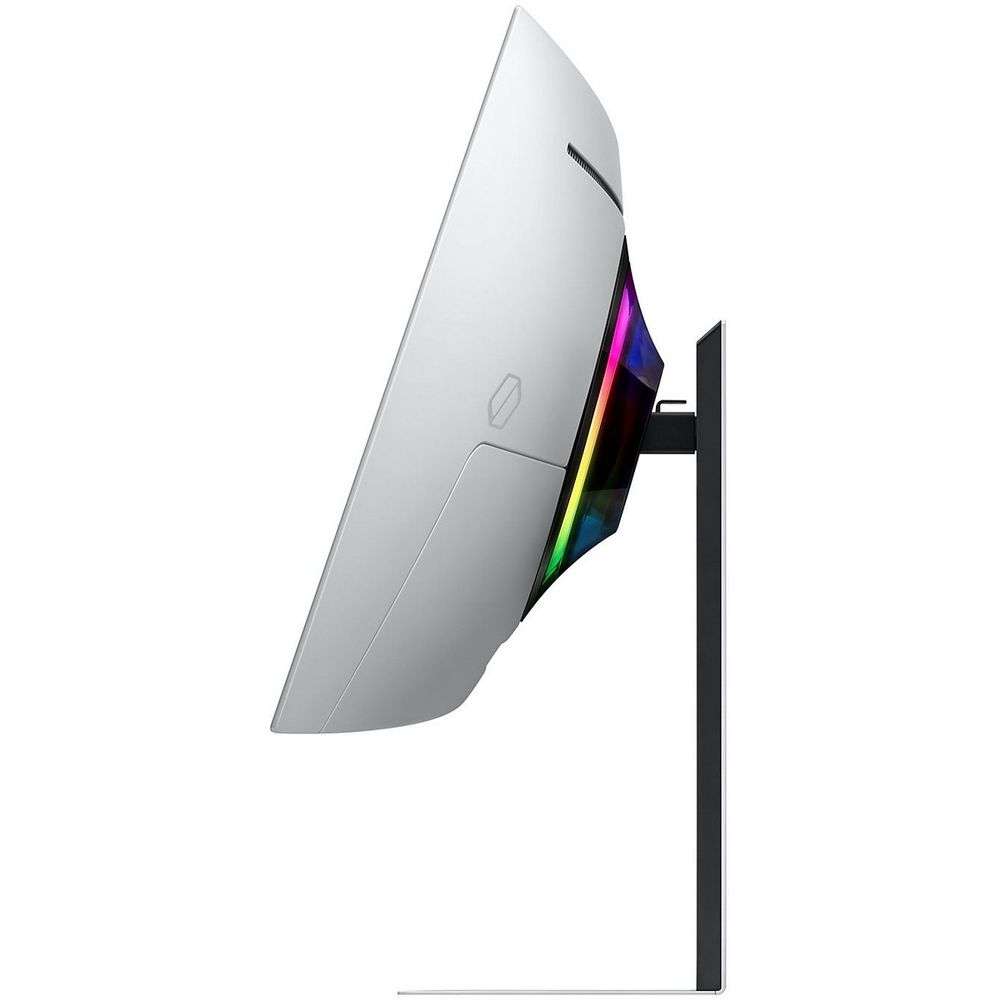 Монитор 34" SAMSUNG S34DG852SI Odyssey OLED G8 Ultra WQHD Smart Curved OLED, 3440x1440, 175Hz, 0,03ms, 250сd/m, 1000000:1, HDR10 | 2xHDMI(2.1), DP(1.4), 2xUSB3.0 | HAS, ExPSU, Speakers, Vesa 100, Silver/Black