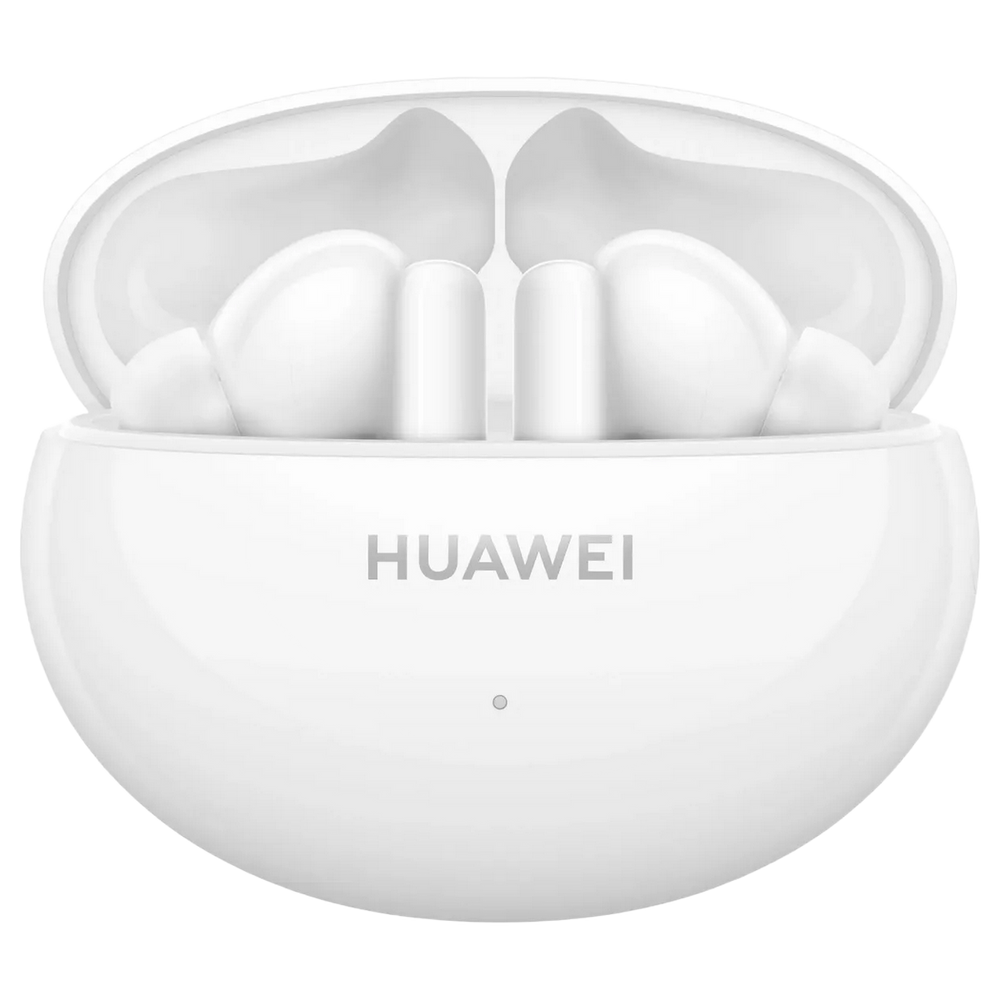 55036648 - Беспроводные наушники, Huawei, FreeBuds 5i T0014, 10 Гц - 40 кГц, каждый наушник около 4,9 г, 55 мАч (один наушник), 410 мАч (кейс), Bluetooth 5.2, Type-C, (Ceramic White) Белый