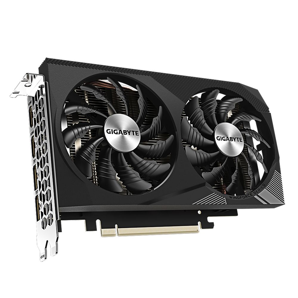 Видеокарта Gigabyte RTX3050 WINDFORCE OC V2 8GB GDDR6 128bit 2xDP 2xHDMI 2FAN RTL