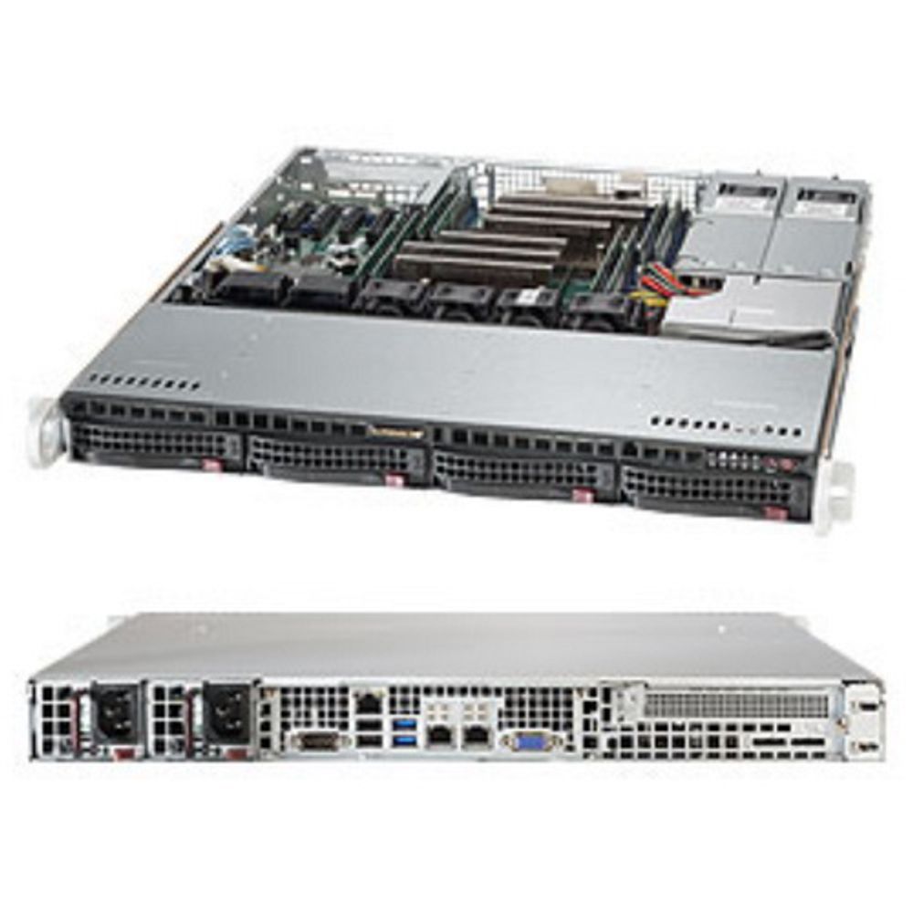 Платформа системного блока SuperMicro SYS-6018R-MTR, X10DRL-i, 813MFTQ-R400CB