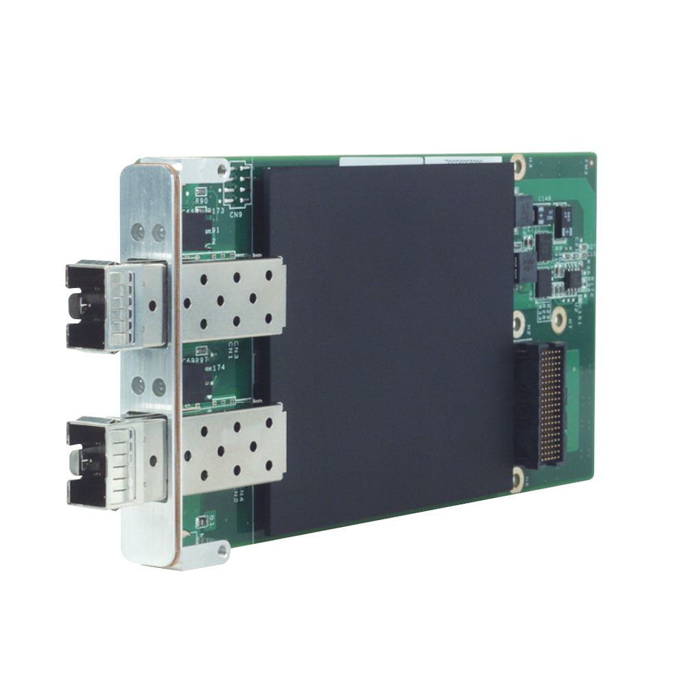 Плата интерфейсная Advantech MIC-3666-AE, Dual 10 Gigabit Ethernet XMC