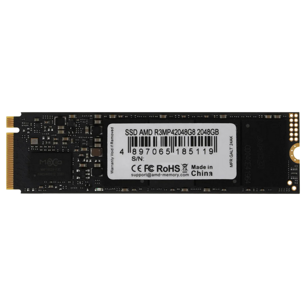 Твердотельный накопитель SSD AMD Radeon R3 Series M2.2280 2048GB