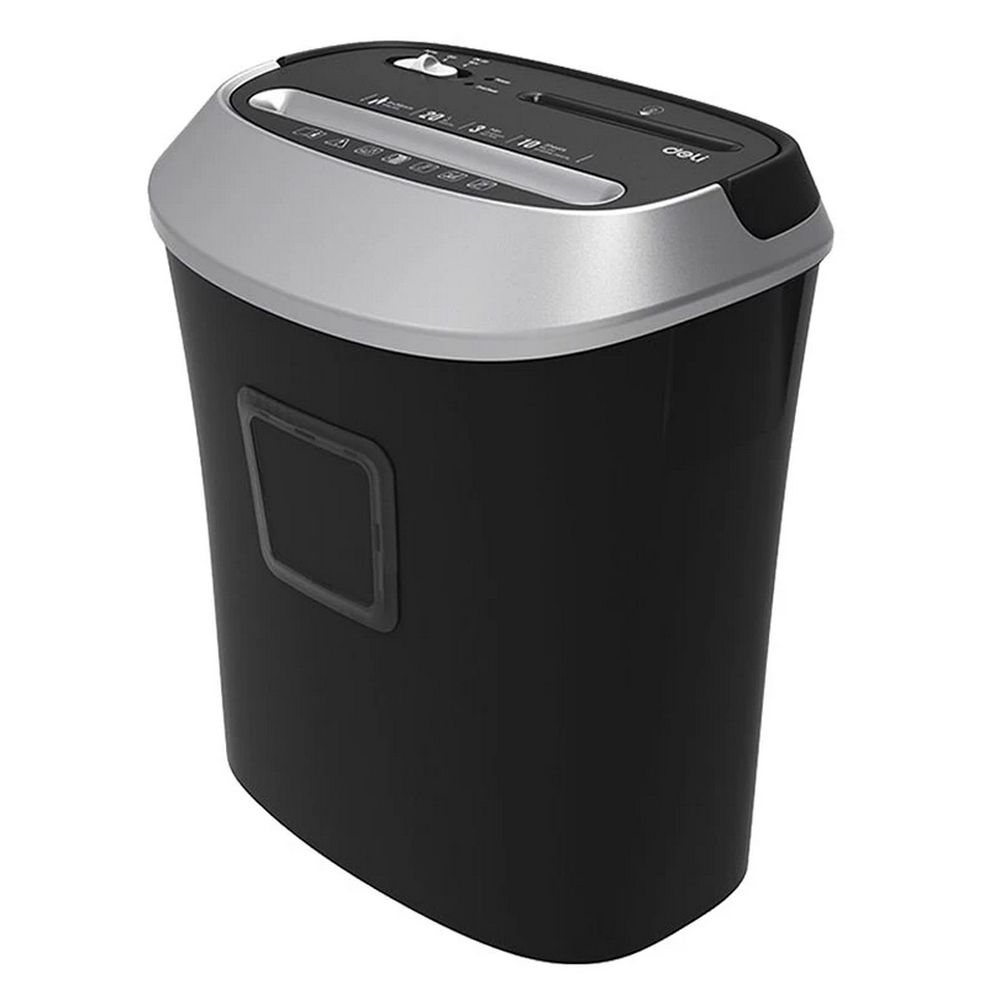 Шредер Deli E9948, Shred capacity: 10 sheets; Shred size: 5x38мм; Security level: 3