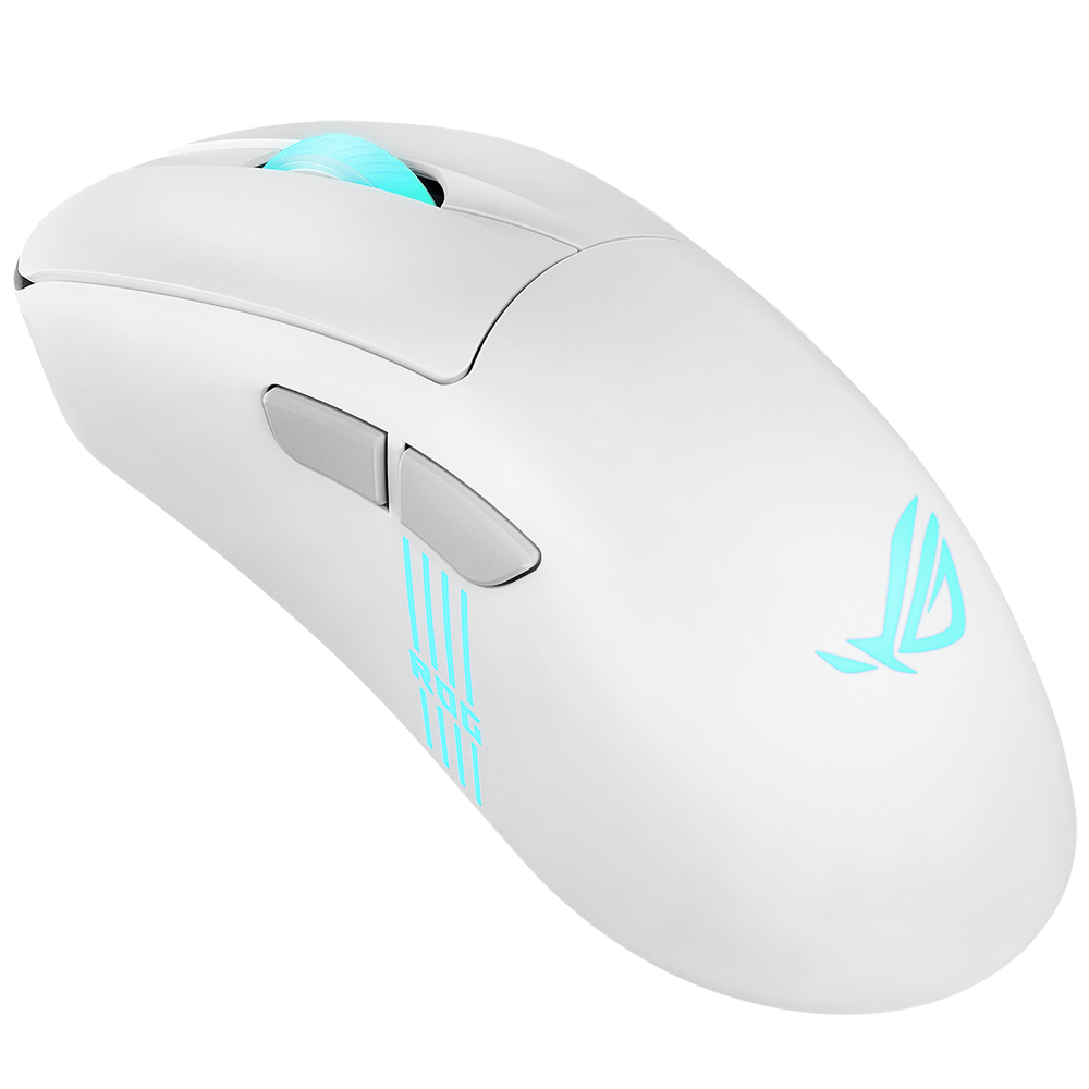 Мышь ASUS P722 ROG KERIS II ORIGIN/WHT 65g 42,000DPI Bluetooth 5.1 2.4GHz 7buttons