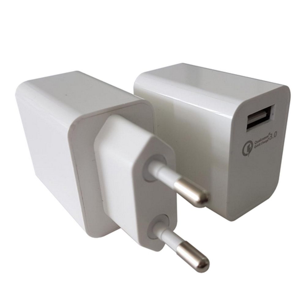 Сетевое зарядное устройство (ACD-Q181-X3W)  18Вт, 1xUSB с QC, 3.6~12В, 3А RTL {120}