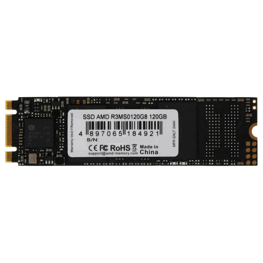 Твердотельный накопитель SSD AMD Radeon M2.2280 120GB R3 Series