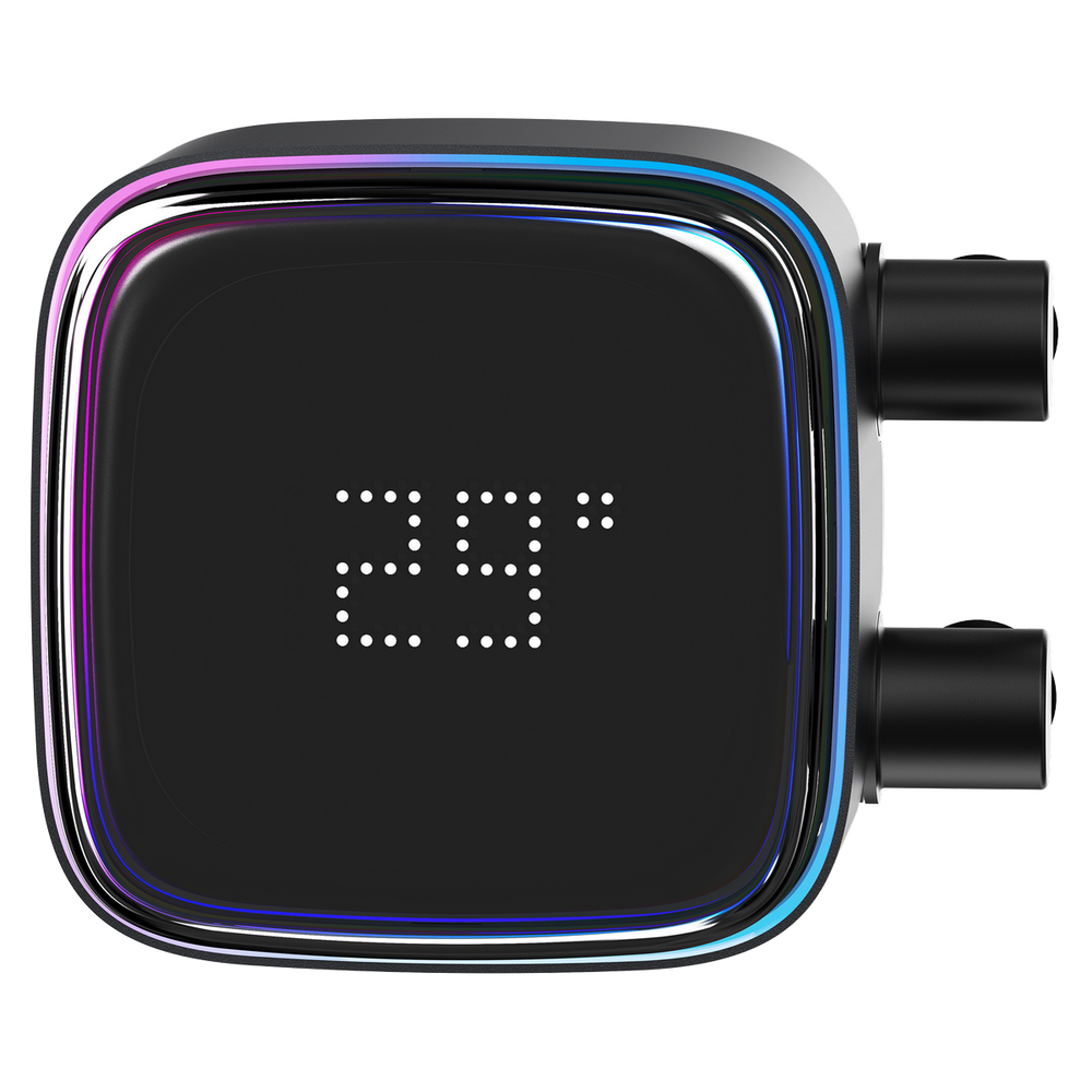 Жидкостная система охлаждения Ocypus Вентилятор Cooler Iota L36 BK ARGB Black 300W/ All Intel/ AMD AM*/ Digital display / Screws