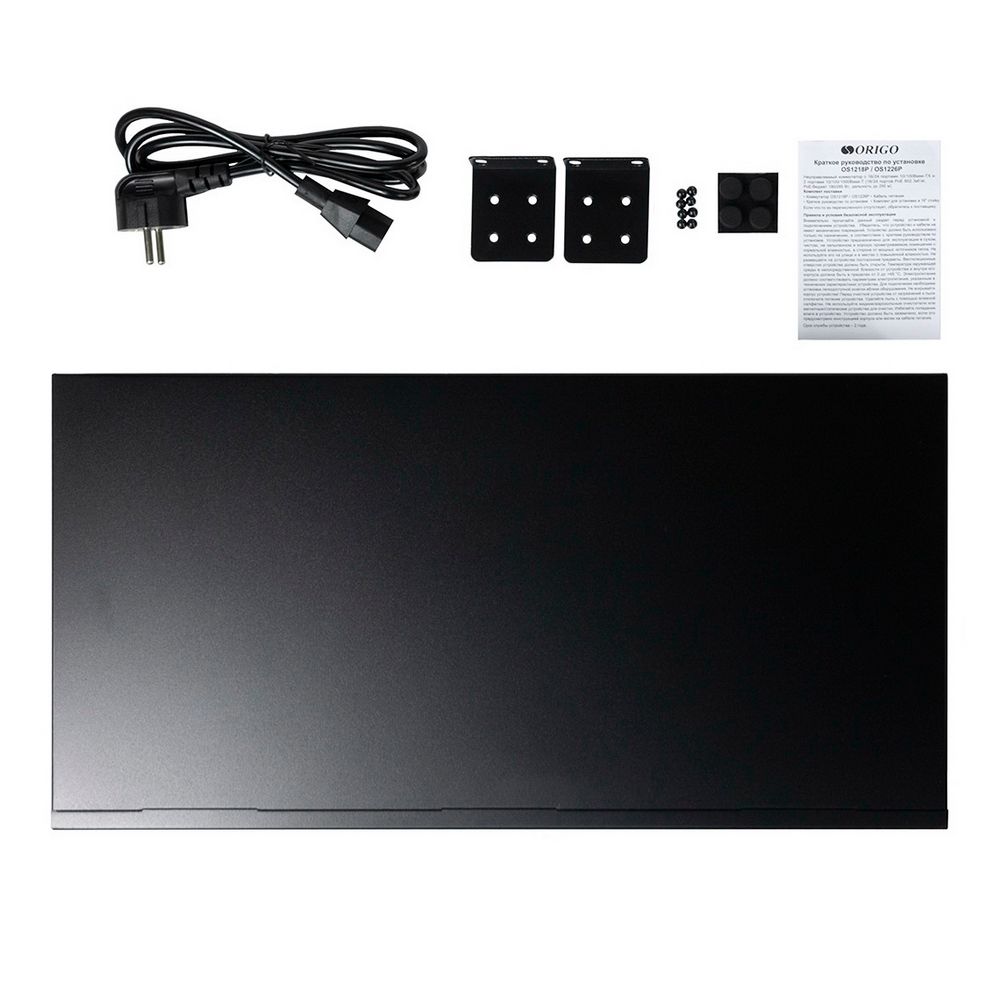 Коммутатор ORIGO OS1218P/190W/A1A Неуправляемый PoE-коммутатор, 16x100Base-TX, 2x1000Base-T, PoE до 250м OS1218P/190W/A1A Неуправляемый PoE-коммутатор, 16x100Base-TX, 2x1000Base-T, PoE до 250м