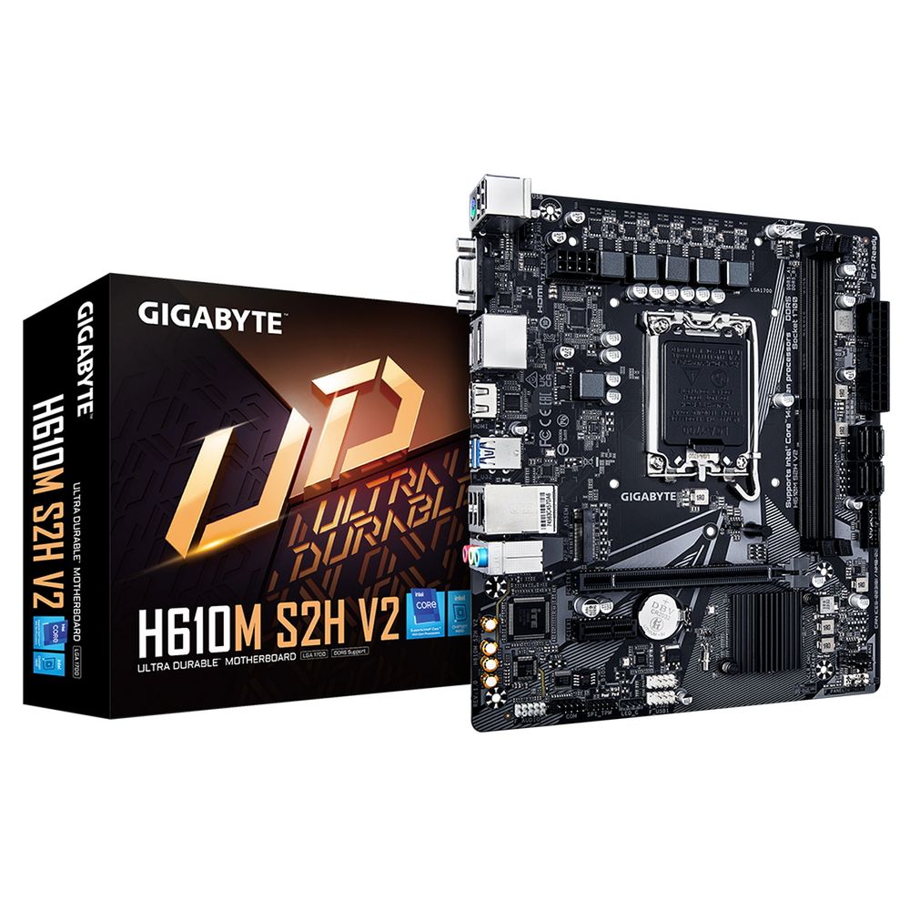 Материнская плата Gigabyte H610M S2H V2, RTL