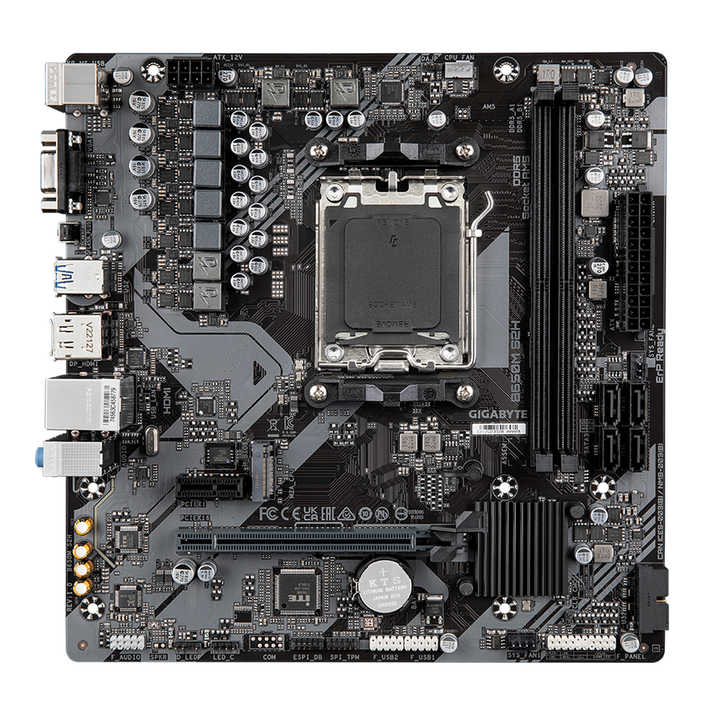 Материнская плата Gigabyte B650M S2H, RTL