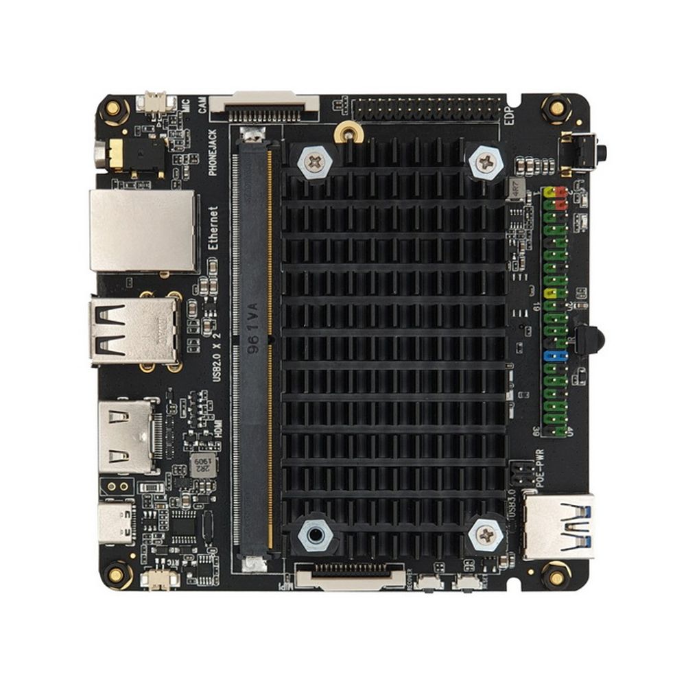 Одноплатный компьютер RockPi  N10 Model C RK3399Pro/8GB LPDDR3/64GB eMMC