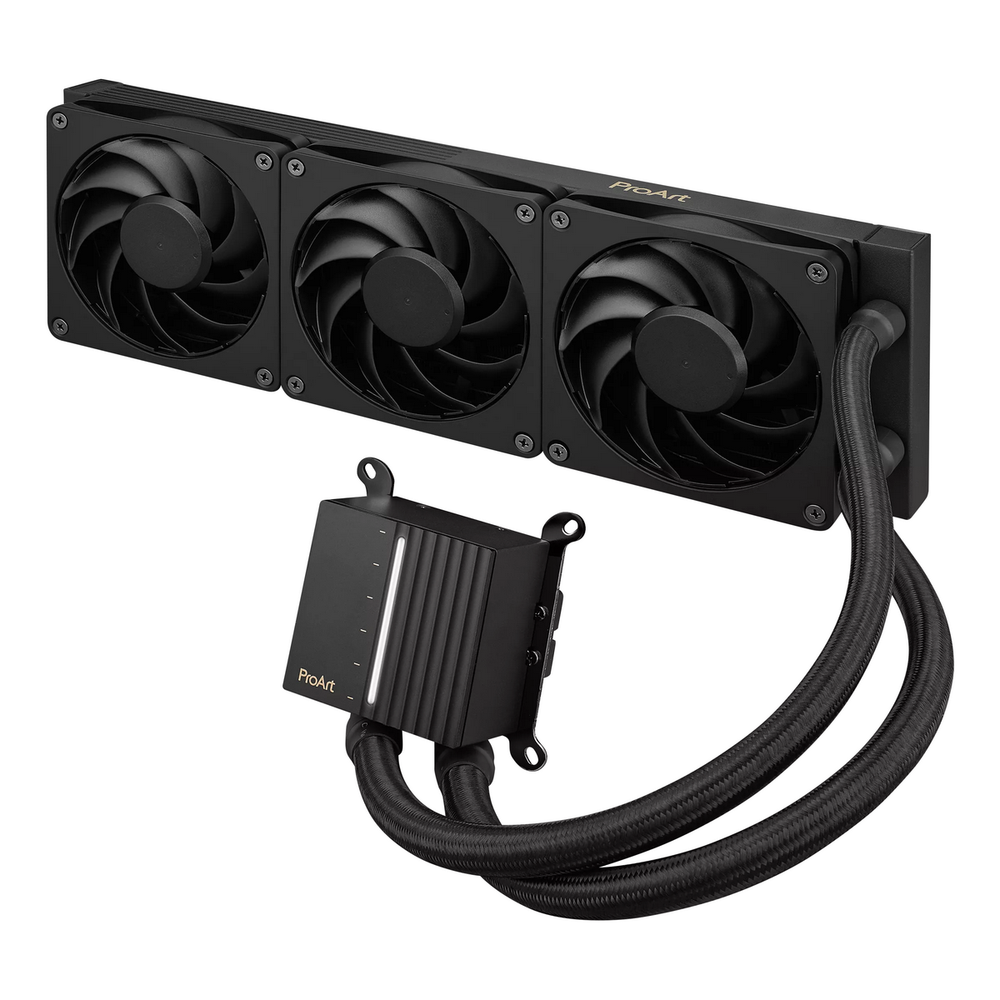 ASUS <90RC0120-M0UAY0> ProArt LC 360 (4пин,115x/1200/1700/1851/AM4/AM5, 39.5дБ,  0-3000об/мин, вод. охл.)