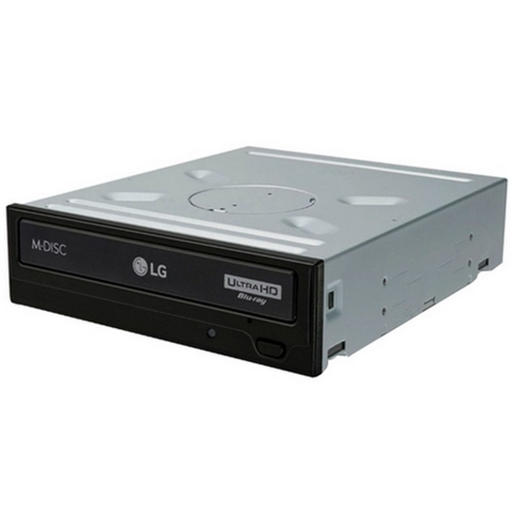 Blu Ray привод LG LG Blu-ray BD-RE DL Internal ODD BH16NS60 SATA, M-DISC 4x, BD-R 16x, BD-R DL 12x, BD-RE 2x, DVD±R BH16NS60 16x, DVD±RW 8/6x, DVD±R DL 8x, DVD-RAM 5x, CD-RW 24x, CD-R 48x, DVD-ROM 16x, CD 48x, M-DISC, Black, RTL
