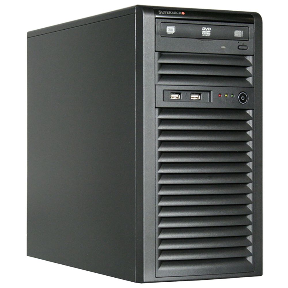 Корпус SuperMicro CSE-731I-300B  SC731 SERVER CHASSIS W/300W PWS (038633)