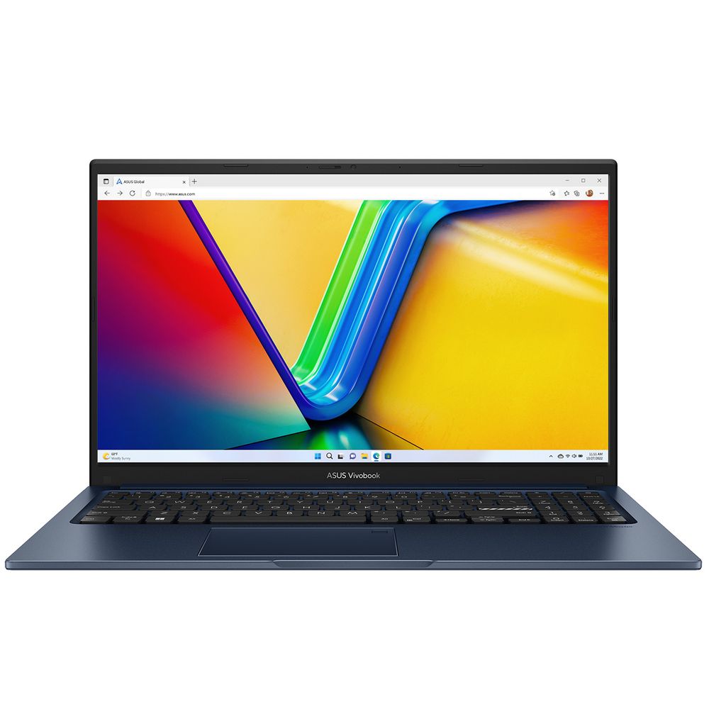 Ноутбук ASUS Vivobook 15 X1504VA-BQ312 Intel Core i3-1315U/8Gb (soldered D4)/SSD256Gb/UMA/15.6"/IPS/FHD/1920x1080/60Hz/NoOS/Blue/1.7kg