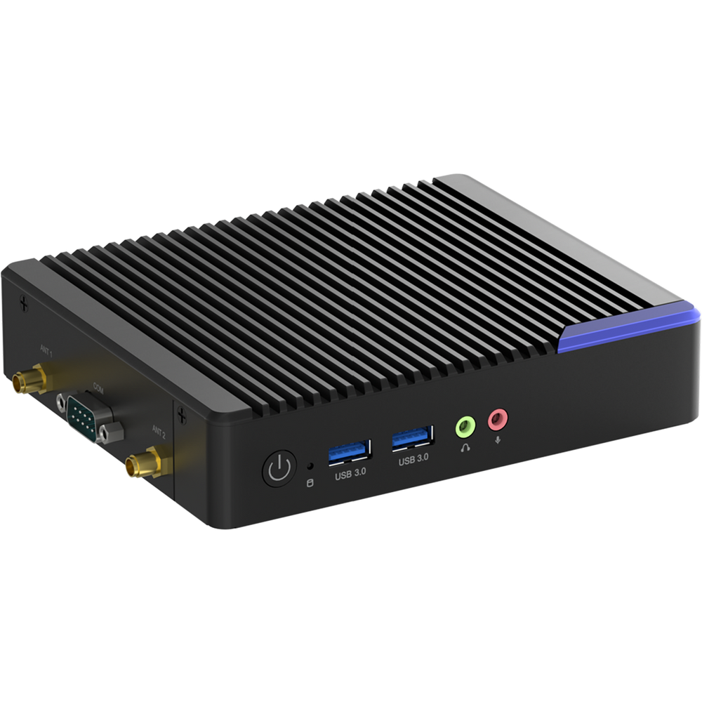 Медиа Плеер JWIPC H085 J6412/8G DDR4/128G, WiFi /BT, fanless, 1 x RS232,1 x RJ45