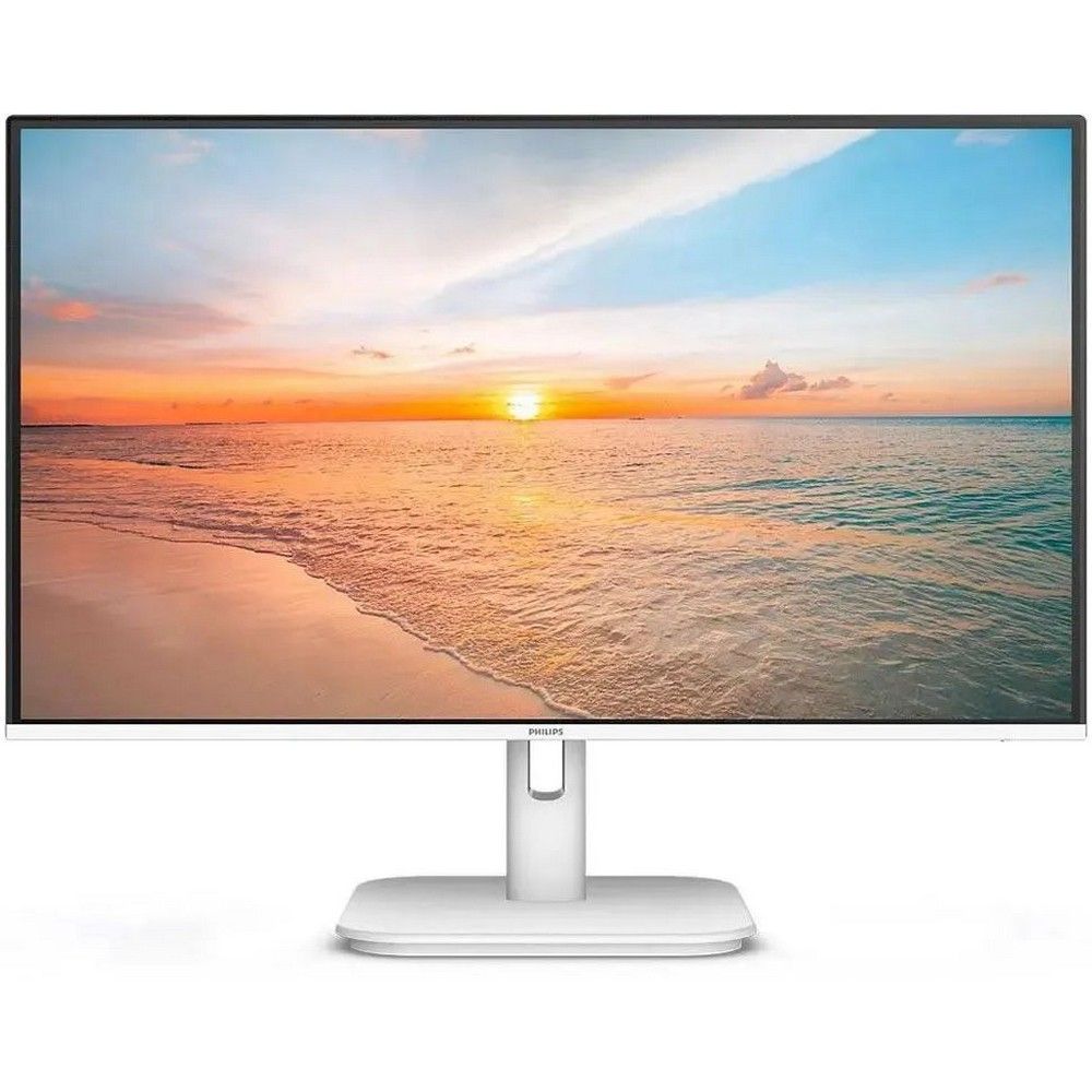 Монитор 23.8" PHILIPS 24E1N1100AW  IPS, 1920x1080, 120Hz, 4ms, 300сd/m, 1300:1 | VGA , HDMI(1.4) | ExPSU, Speakers, Vesa 100, White