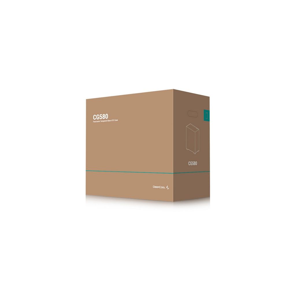 Корпус для ПК GamerStorm CG580 ATX, USB3.0X2, AudioX1, 3.5"X2, 2.5"X2+1, Black TG, Panoramic