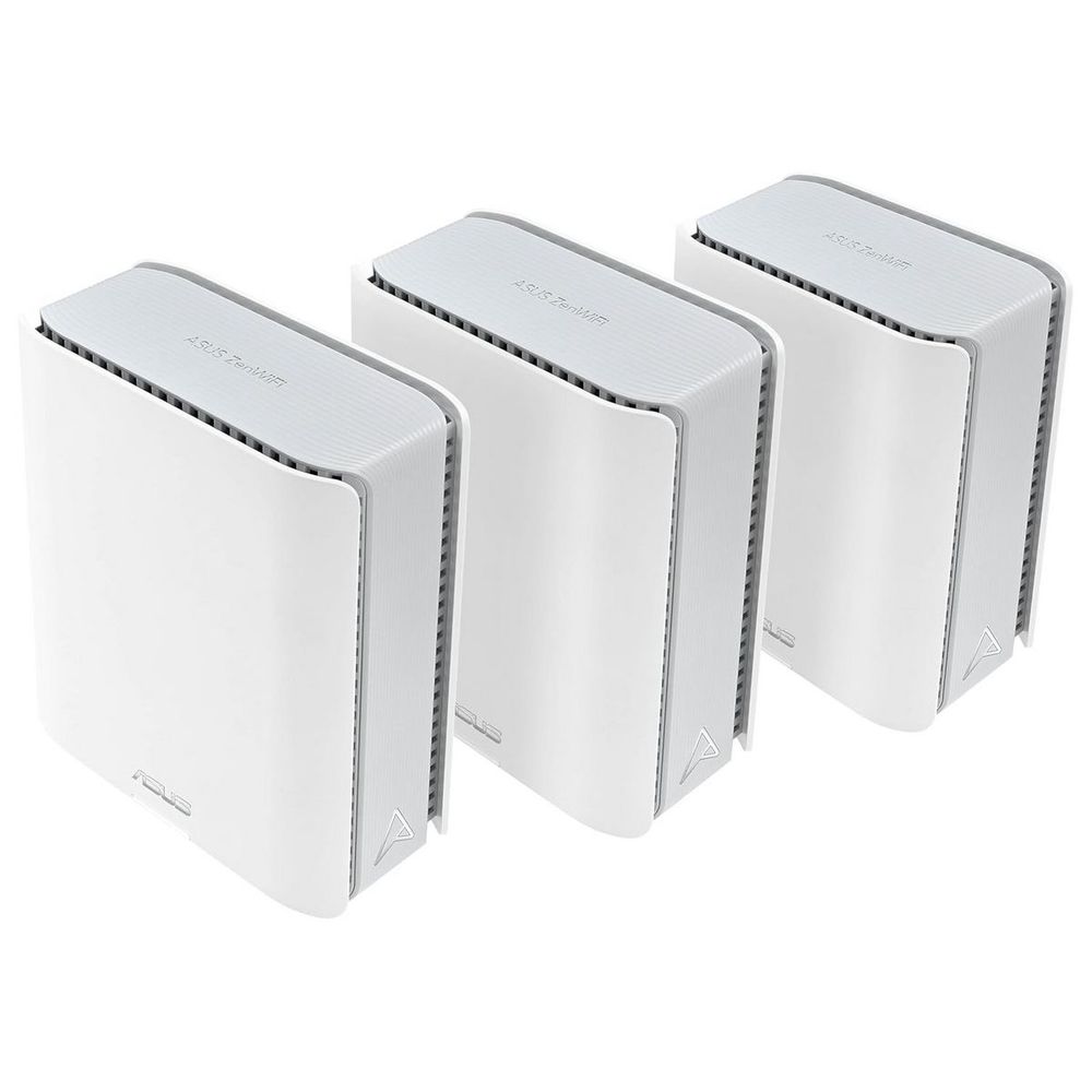 Маршрутизатор ASUS BT10(W-3-PK) (BT10(W-3-PK)/EU) WiFi 7 2x10G 1G USB 11529+5764+688Mbps 6GHz/5GHz/2.4GHz