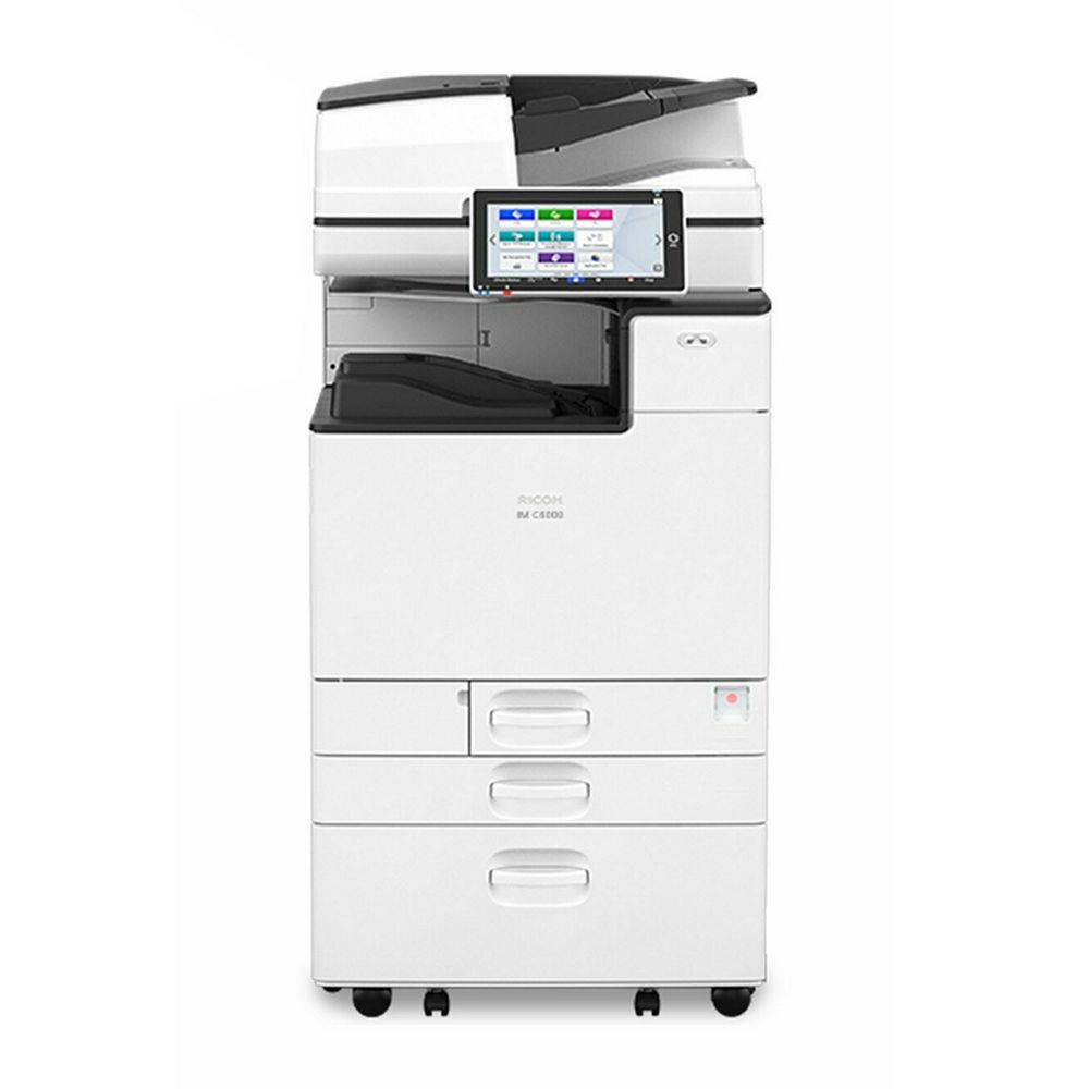 Аппарат Ricoh IM C4500LT, A3, цветной, 2Гб, 45стр/мин, дуплекс, PS, СМАРТ-панель 10,1", HDD320, GigaLAN, 2 лотка по 550л, ARDF100, добавить комплект тонеров, запуск АСЦ, официальная гарантия RICOH 1 год (МФУ) EOL.СМ.ЗАМЕНУ 419326 IMC4510 (419295)
