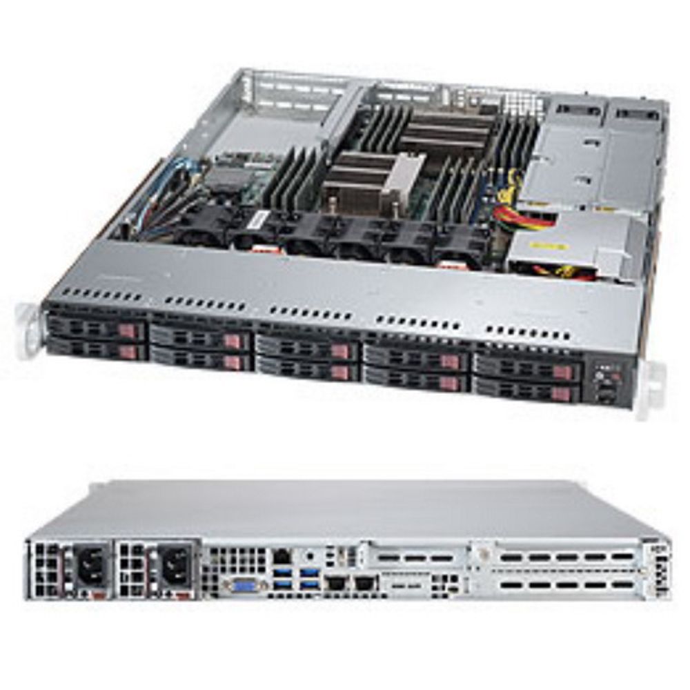 Платформа системного блока SuperMicro SYS-1028R-WTR  X10DRW-i, 116TQ-R706WB 1U Rackmount  SC116TQ-R706WB  X10DRW-i  SATA3 (6Gbps)