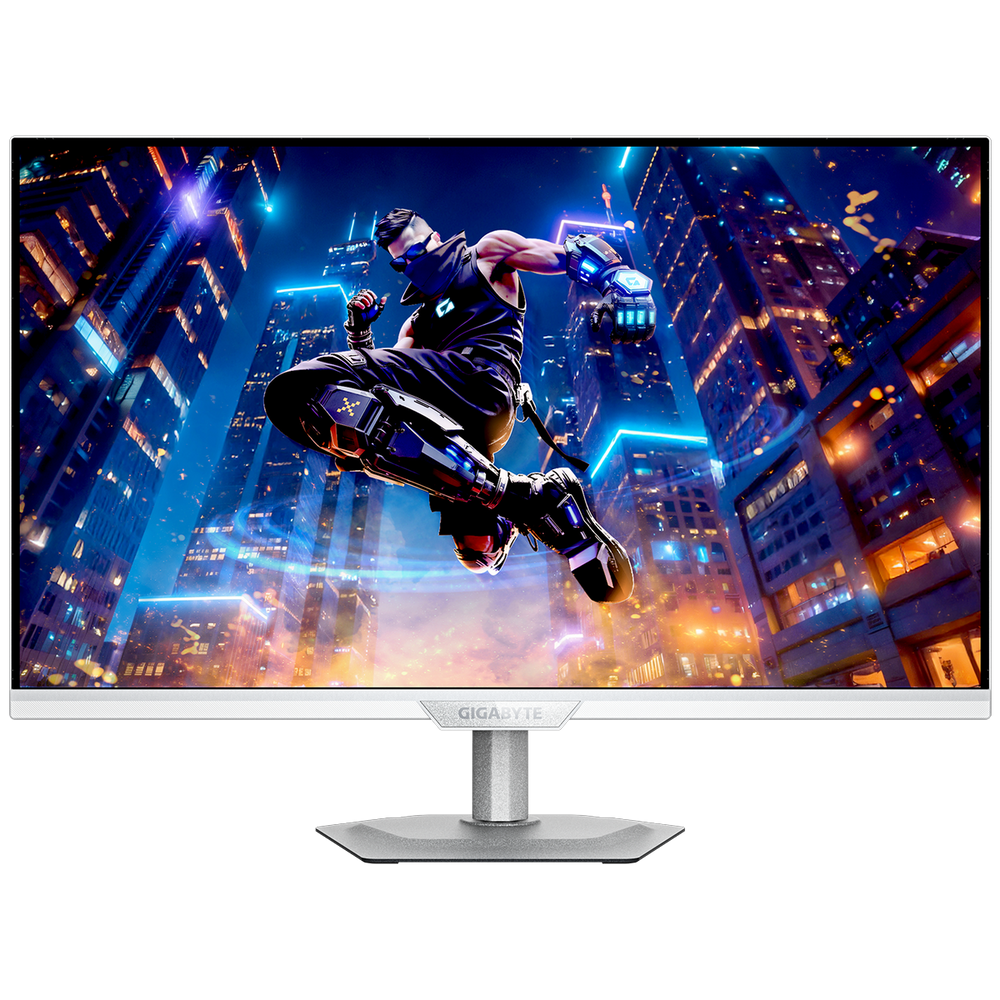 Монитор Bad Pack 27" Gigabyte M27UP ICE (IPS, 3840x2160, 160Hz, 1мс, 350cd/m, 1000:1, 2xHDMI-2.1, DP-1.4, 4xUSB3.2, USB Type-C, Pivot )