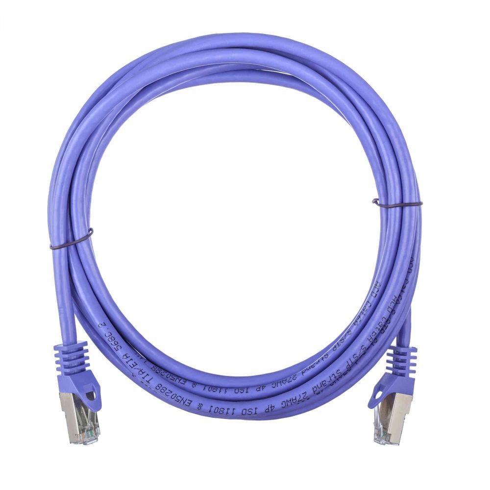 Кабель ACD Патч-корд ACD-LPS6A-30P |ACD-LPS6A-30P| Cat6a SSTP, 27AWG,CU Фиолетовй, 3.0м, (741883) 