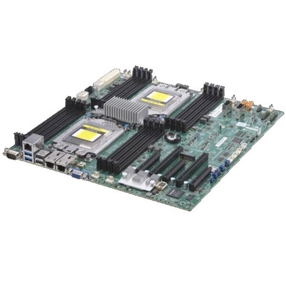 Материнская плата SuperMicro MBD-H11DSi-O, Dual AMD EPYC 7000-Series Processors, 16 DIMM sockets, 10 SATA3, 1 M.2, 2 SATA DOM, Dual Gigabit Ethernet LAN Ports