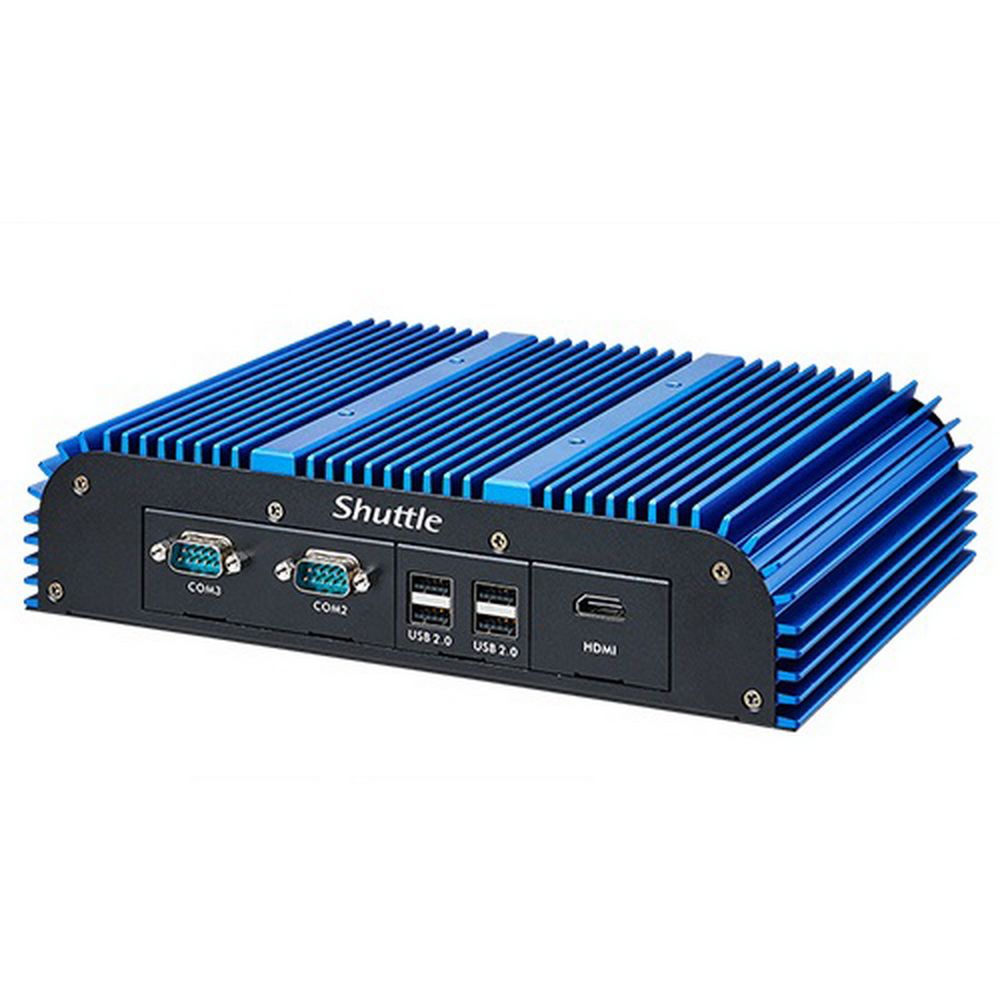 Коммерческий компьютер Shuttle BPCAL02 ,  i3-1215UE, DDR5-4800, 150W external adapter, 2 x RJ-45, 3 x RS 232