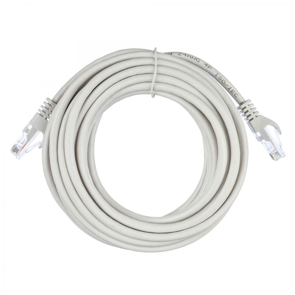 Кабель ACD Патч-корд ACD-LPU5E-50A |ACD-LPU5E-50A| Cat5e UTP 24AWG 4Pair, 7/0.18мм CCA Серый, 5.0м, (741609) 
