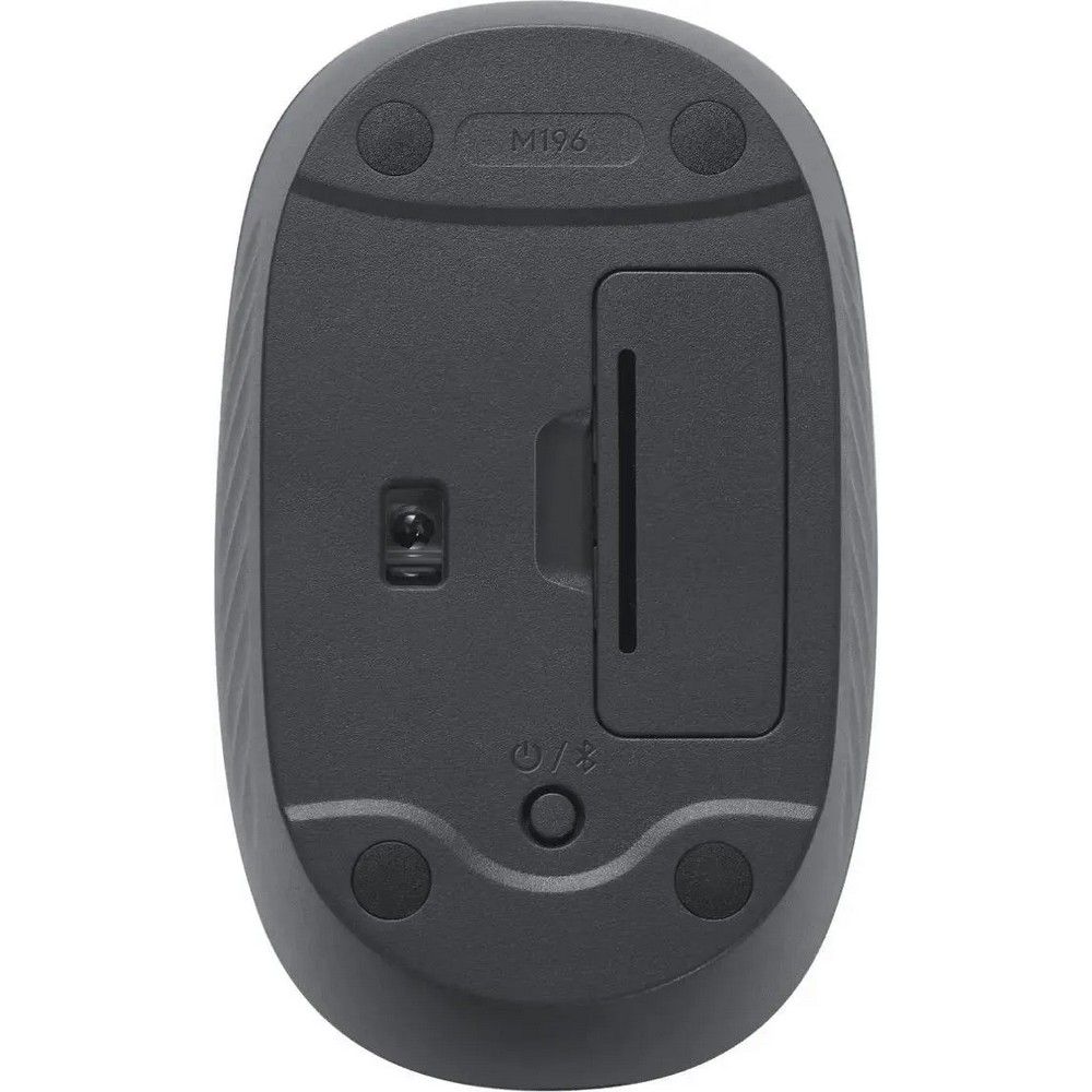 Мышь беспроводная Logitech M196, Graphite [910-007459]