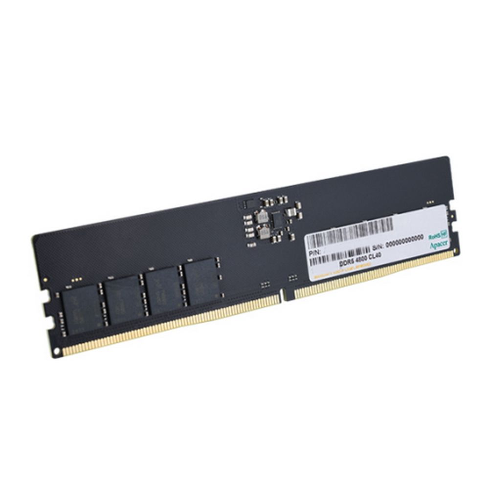Модуль памяти Apacer 16GB DDR5 4800 DIMM CL40, 1.2V, 2048x8,  RTL