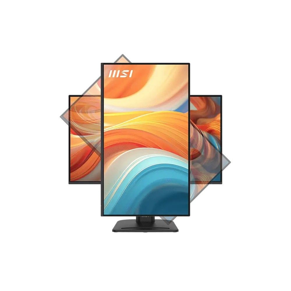 Монитор 27" MSI PRO MP275PHG E14   IPS, 1920x1080, 144Hz, 4ms, 250сd/m, 1500:1, HDR | HDMI(2.0), DP(1.2a), Type-C(PD-15W), 4xUSB3.2 | HAS, Pivot, Swivel, InPSU, Speakers, Vesa 100, Black